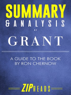 cover image of Summary & Analysis of Grant